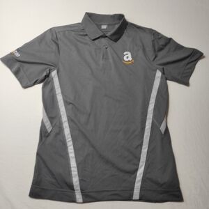 Amazon Sz S Gray Polo Shirt Employee